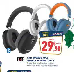 Bureau Vallée T'nb bounce max auricular bluetooth oferta