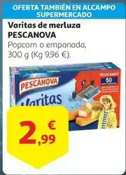 Alcampo Pescanova - varitas de merluza oferta