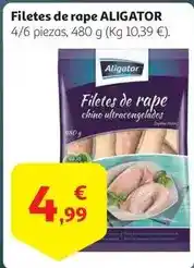 Alcampo Aligator - filetes de rape oferta