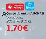 Alcampo Auchan - queso de untar oferta