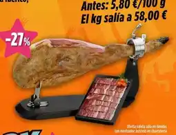 Alcampo Palacios - chorizo extra oferta