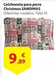 Alcampo Sandimas - colchoneta para perro christmas oferta