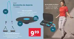 Lidl CRIVIT Accesorios de deporte oferta