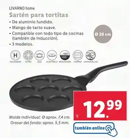 Lidl LIVARNO HOME Sartén para tortitas oferta