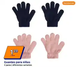 Action Guantes para niños oferta