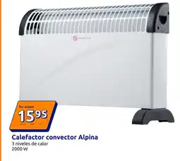 Action Calefactor convector Alpina oferta