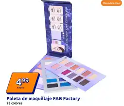 Action Paleta de maquillaje FAB Factory oferta