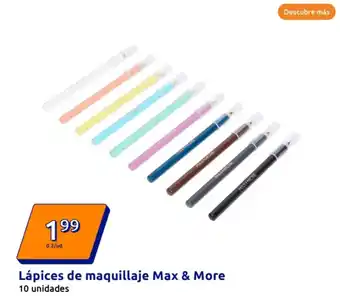 Action Lápices de maquillaje Max & More oferta