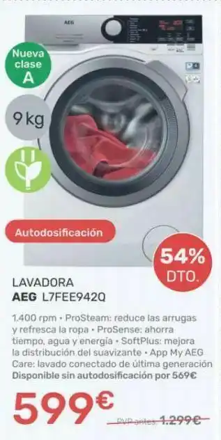 Lavadoras aeg