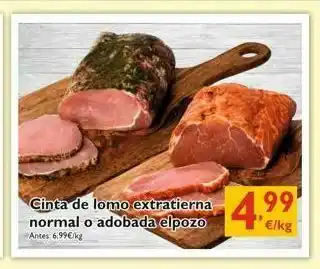 La Despensa Express Cinta de lomo elpozo oferta