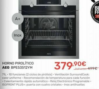 Horno pirolítico aeg