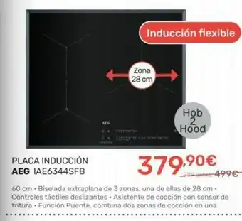 Placa de inducción aeg