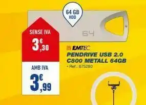 Bureau Vallée Usb emtec oferta