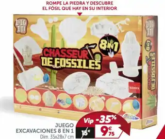 GiFi Juego Excavaciones 8 en 1 oferta