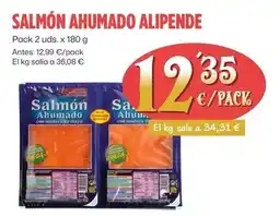 AhorraMas Alipende - salmón ahumado oferta