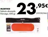 Supermercados Lupa Martiko - salmón ahumado noruego oferta