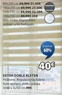 JYSK Estor doble alsten oferta