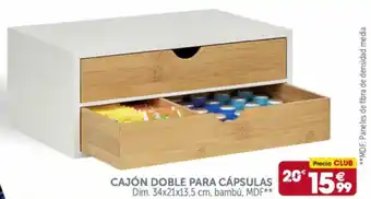 GiFi Cajón Doble Para Cápsulas oferta