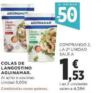 Supercor Colas de Langostino Aguinamar oferta