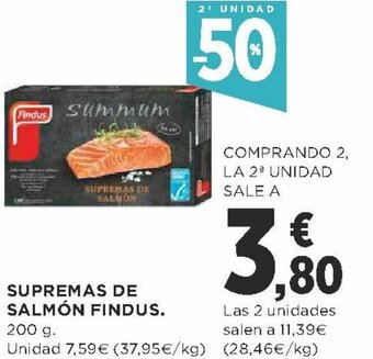 Supercor Supremas de Salmón Findus oferta