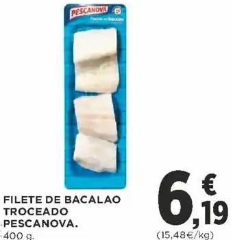 Supercor Filete de Bacalao Troceado Pescanova oferta