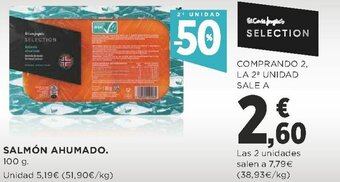 Supercor Salmón Ahumado oferta