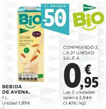 Supercor Bebida de Avena oferta
