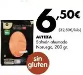 Supermercados Lupa Alteza - salmón ahumado noruego oferta