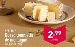 ALDI SPECIAL® Queso tommette de montagne oferta