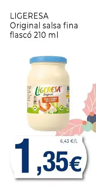 Keisy LIGERESA Original salsa fina flascó oferta