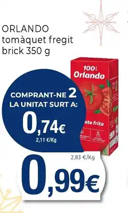 Keisy ORLANDO tomàquet fregit brick oferta