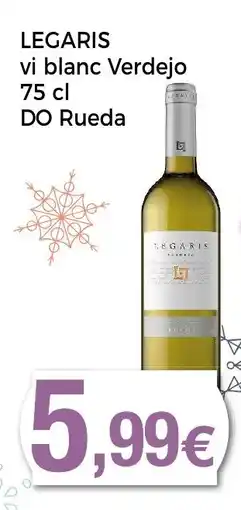 Keisy LEGARIS vi blanc Verdejo oferta