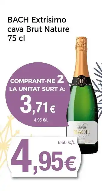 Keisy BACH Extrísimo cava Brut Nature oferta