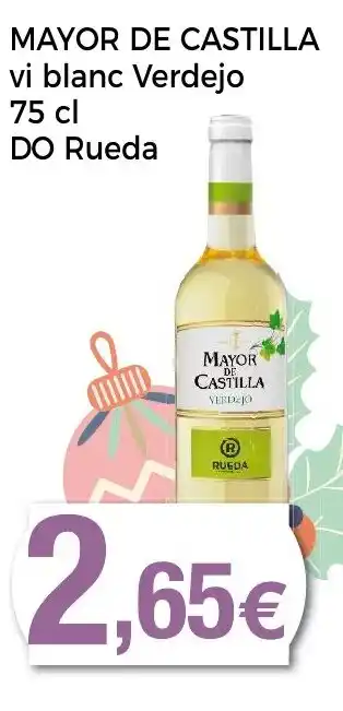 Keisy MAYOR DE CASTILLA vi blanc Verdejo oferta