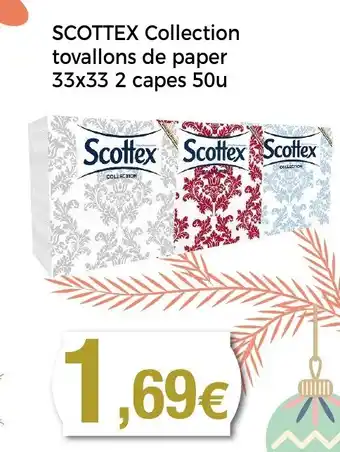 Keisy SCOTTEX Collection tovallons de paper oferta