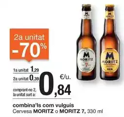 BonpreuEsclat Moritz - cervesa oferta