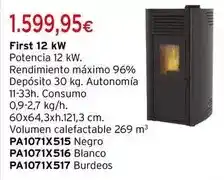 Cadena88 Redpod - estufe de pellet first 12 kw oferta