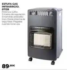 Ferbric Estufa gas infrarrojo 07159 oferta