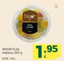 HiperDino Najor - fruta italiana oferta