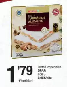 SPAR Fragadis Spar - tortas imperiales oferta