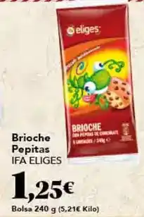 Gadis Ifa eliges - brioche pepitas oferta