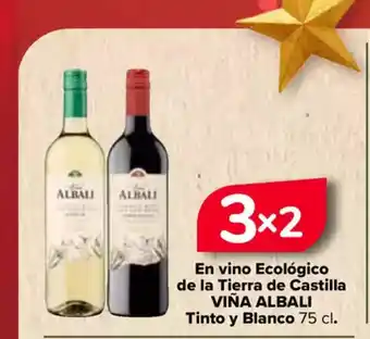 Carrefour En vino ecológico de la tierra de castilla viña albali oferta