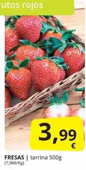 Supermercados MAS Fresas oferta