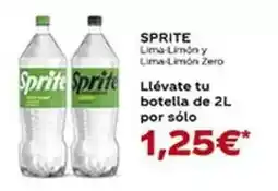 Supermercados Bip Bip Sprite - limón y lima-limón zero oferta