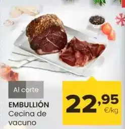 Autoservicios Familia Embullion - cecina de vacuno oferta