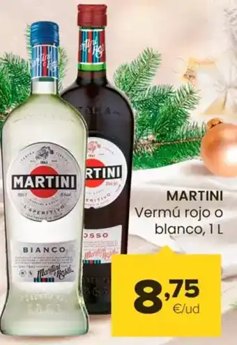 Autoservicios Familia Martini - vermú rojo o blanco oferta