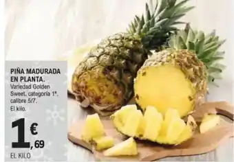 E.Leclerc Piña madurada en planta oferta