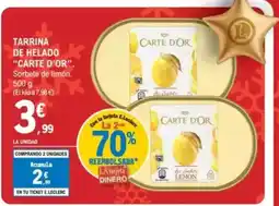 E.Leclerc CARTE D'OR Tarrina de helado oferta