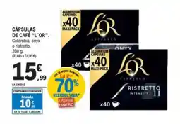 E.Leclerc L'OR Cápsulas de café oferta