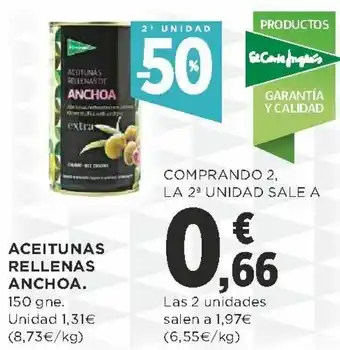 Supercor Aceitunas Rellenas Anchoa oferta